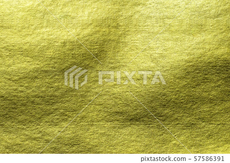 Gold Foil Leaf Shiny Wrapping Paper Texture Background For Wall