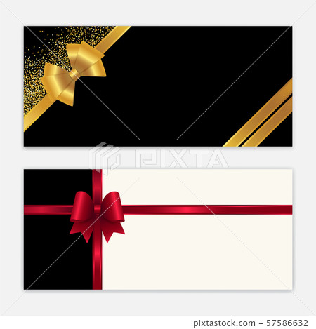 Gold glitter gift voucher, certificate, coupon for festive season ie Black Friday, new year 57586632