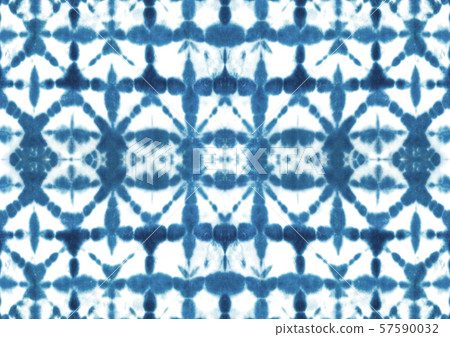 Tie dye shibori seamless pattern. Watercolor print Tie dye shibori seamless pattern. Watercolor print 57590032