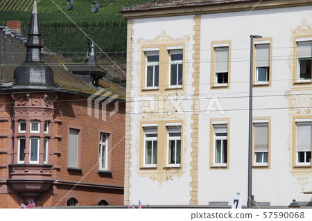 Rudesheim cityscape Rudesheim cityscape 57590068