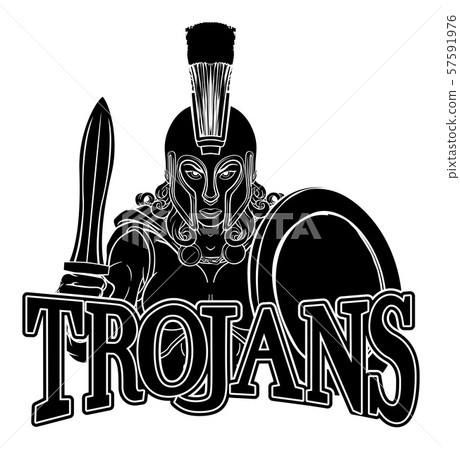 Spartan Trojan Female Warrior Gladiator Woman 57591976