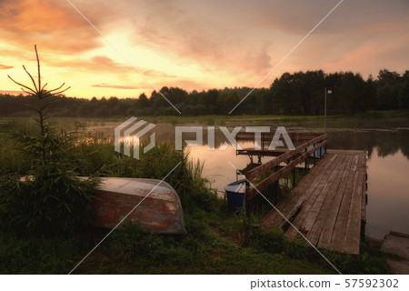 Summer sunset Summer sunset 57592302