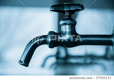 Water faucet / water saving image Water faucet / water saving image 57593215