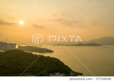 sun set of Ma On Shan at afternoon sun set of Ma On Shan at afternoon 57594006