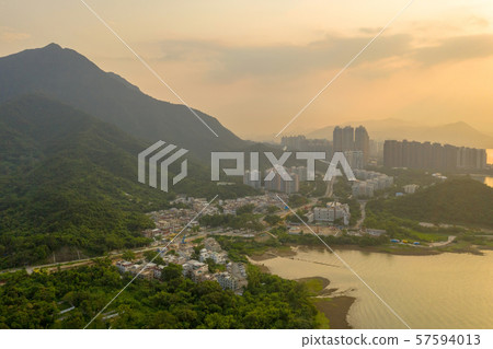 sun set of Ma On Shan at afternoon sun set of Ma On Shan at afternoon 57594013