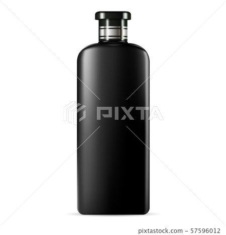 Round cosmetic bottle for shampoo or shower gel 57596012