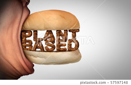Eating Plant Based Food Eating Plant Based Food 57597148