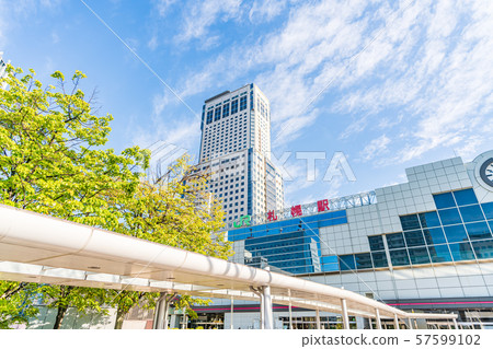 札幌站北口周圍的北海道夏日風景 57599102