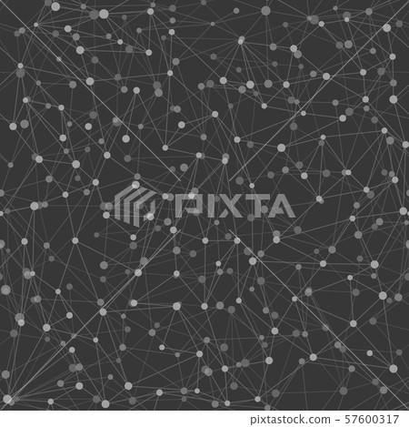 Abstract geometric connection of lines and dots. - Stock Illustration ...