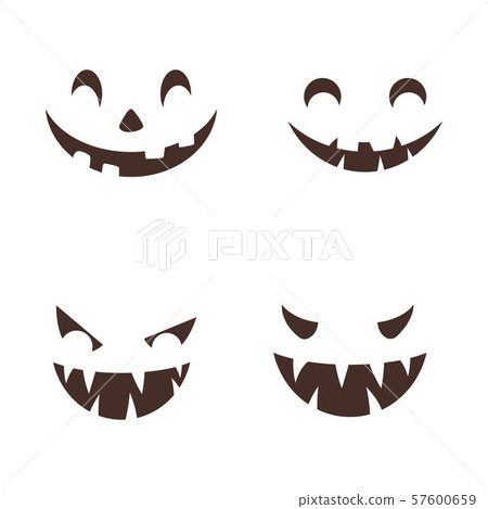 Happy Halloween icon vector 57600659