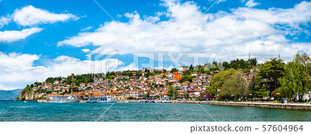 Ohrid Town and Ohrid Lake in North Macedonia Ohrid Town and Ohrid Lake in North Macedonia 57604964
