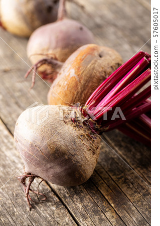 Tasty raw beetroot. 57605017