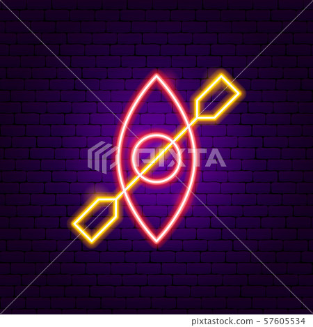 Canoe Neon Sign 57605534