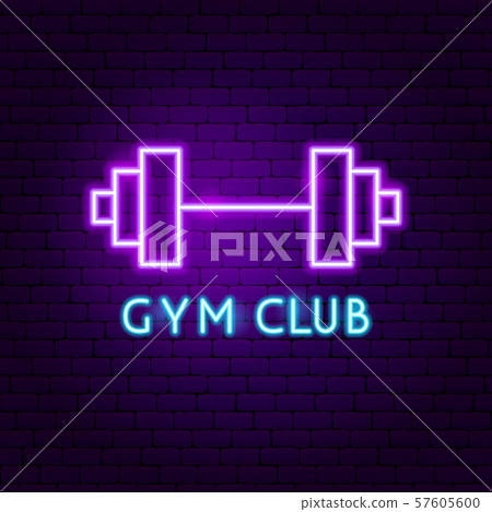 Gym Club Neon Label 57605600