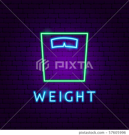 Weight Neon Label Weight Neon Label 57605996