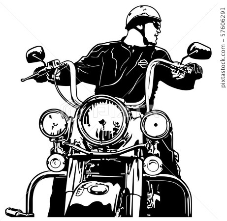 Motorcyclist 57606291