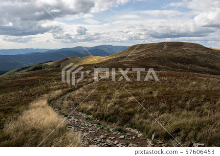 Bieszczady mountains in Poland Bieszczady mountains in Poland 57606453