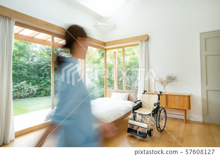 照顧者護理設施輪椅醫院室醫療圖像 57608127
