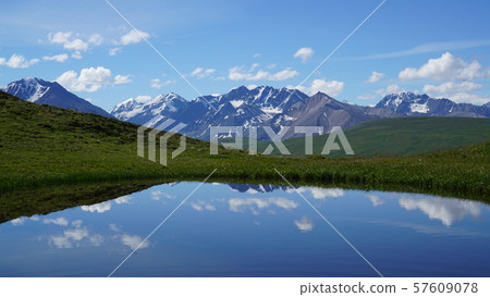 Mirror湖denali國家公園阿拉斯加美國4 57609078