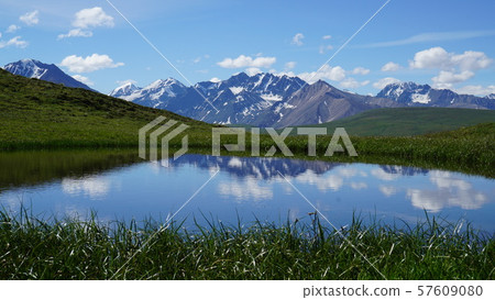 Mirror lake denali national park alaska america 6 57609080