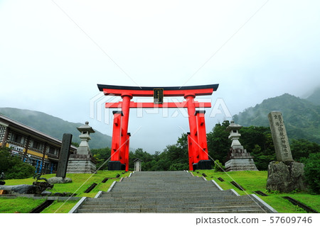 Yamagata Dewa Miyama Yudonosan Shrine Otorii 57609746