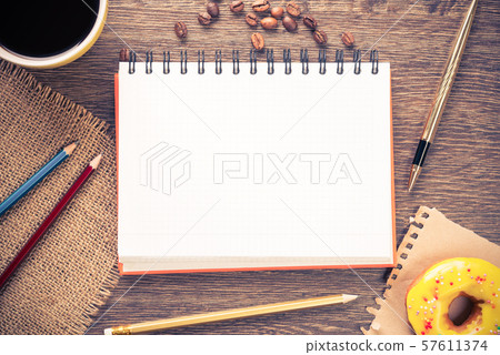 Coffee break with snack Coffee break with snack 57611374