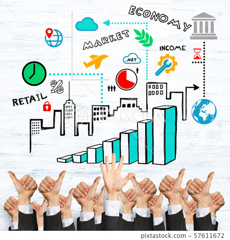 Business and teamwork concept Business and teamwork concept 57611672