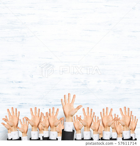 Business and teamwork concept 57611714