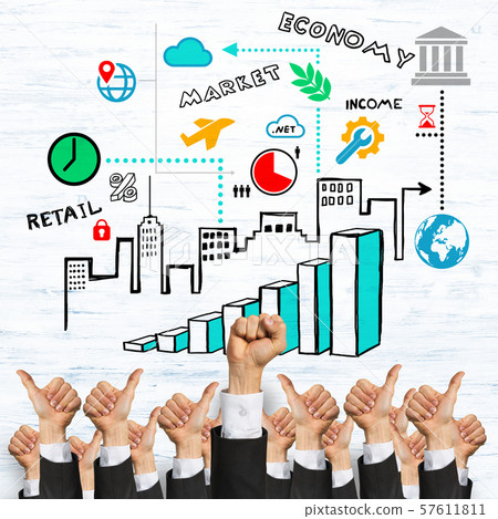 Business and teamwork concept Business and teamwork concept 57611811
