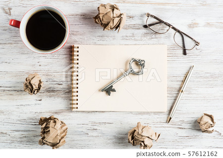 Creative still life concept. Creative still life concept. 57612162