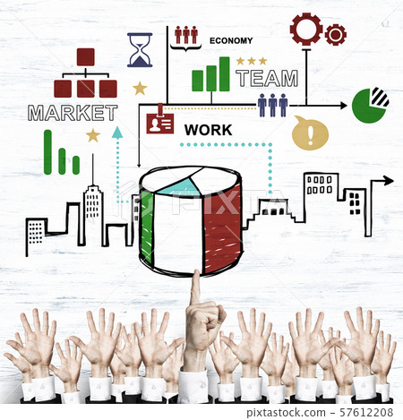 Business and teamwork concept 57612208