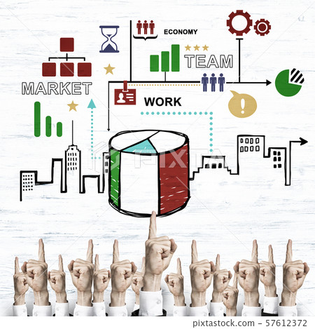 Business and teamwork concept 57612372