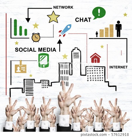 Business and teamwork concept Business and teamwork concept 57612918