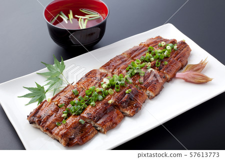 烤鰻魚的鰻魚 57613773