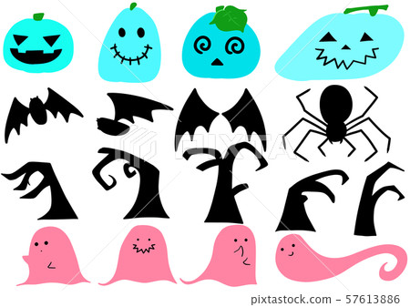 Halloween icon material collection Halloween icon material collection 57613886
