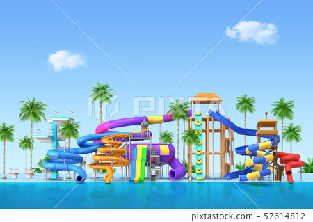Aquapark 3d render graphic design 013 Aquapark 3d render graphic design 013 57614812
