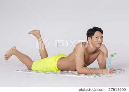 Summer holiday of attractive couple 428 Summer holiday of attractive couple 428 57615090