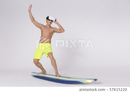 Summer holiday of attractive couple 357 57615220