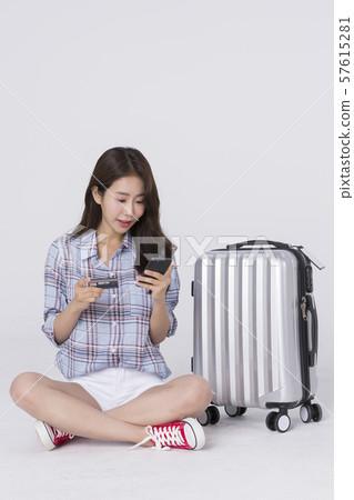 Summer holiday of attractive couple 248 Summer holiday of attractive couple 248 57615281