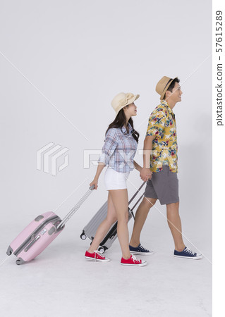 Summer holiday of attractive couple 244 Summer holiday of attractive couple 244 57615289
