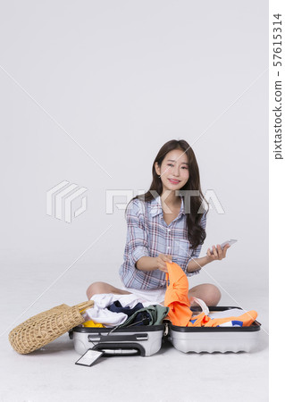Summer holiday of attractive couple 256 Summer holiday of attractive couple 256 57615314