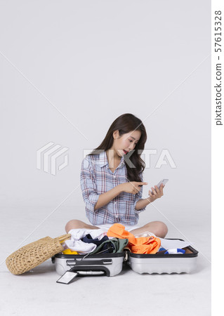 Summer holiday of attractive couple 232 Summer holiday of attractive couple 232 57615328