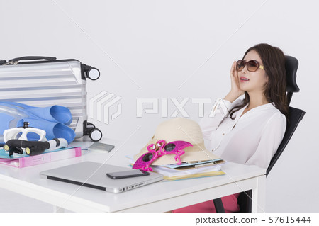 Summer holiday of attractive couple 114 Summer holiday of attractive couple 114 57615444