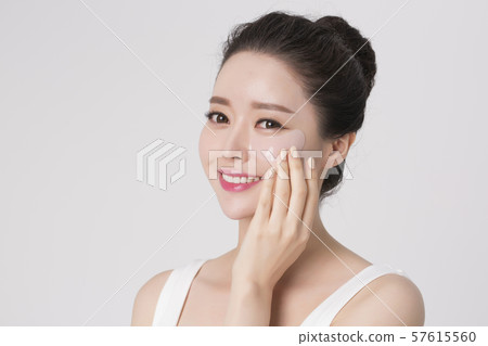 Portrait of Beautiful Young Woman 338 Portrait of Beautiful Young Woman 338 57615560