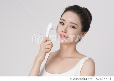 Portrait of Beautiful Young Woman 298 57615601