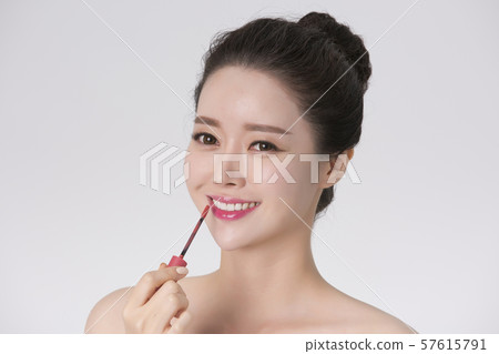 Portrait of Beautiful Young Woman 156 57615791