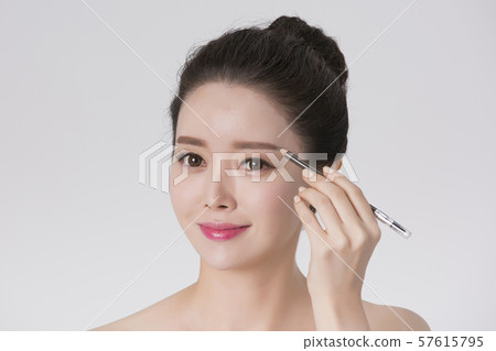 Portrait of Beautiful Young Woman 185 Portrait of Beautiful Young Woman 185 57615795