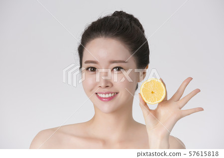Portrait of Beautiful Young Woman 177 57615818