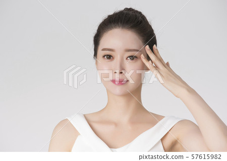 Portrait of Beautiful Young Woman 102 Portrait of Beautiful Young Woman 102 57615982