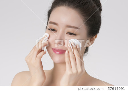 Portrait of Beautiful Young Woman 088 57615991